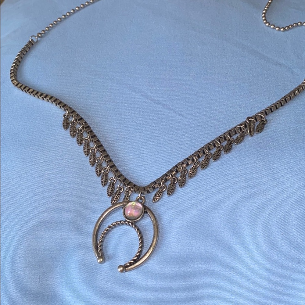 Crescent necklace